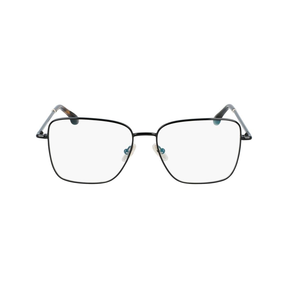 Victoria Beckham Schwarze Metallbrille (Gestell)