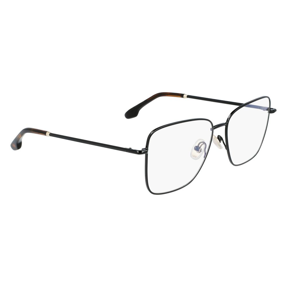 Victoria Beckham Schwarze Metallbrille (Gestell)