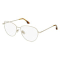 Victoria Beckham Goldene Metallbrille (Gestell)