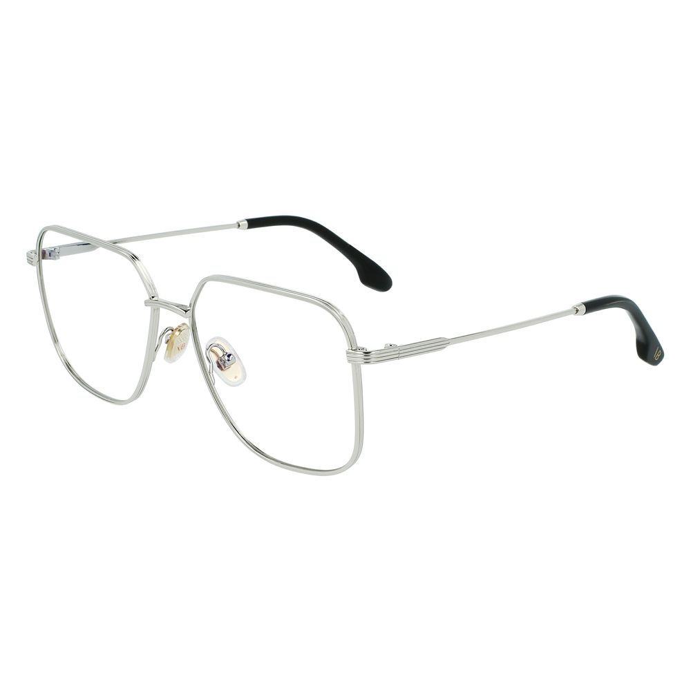 Victoria Beckham Grey Metal Glasses (Frame)