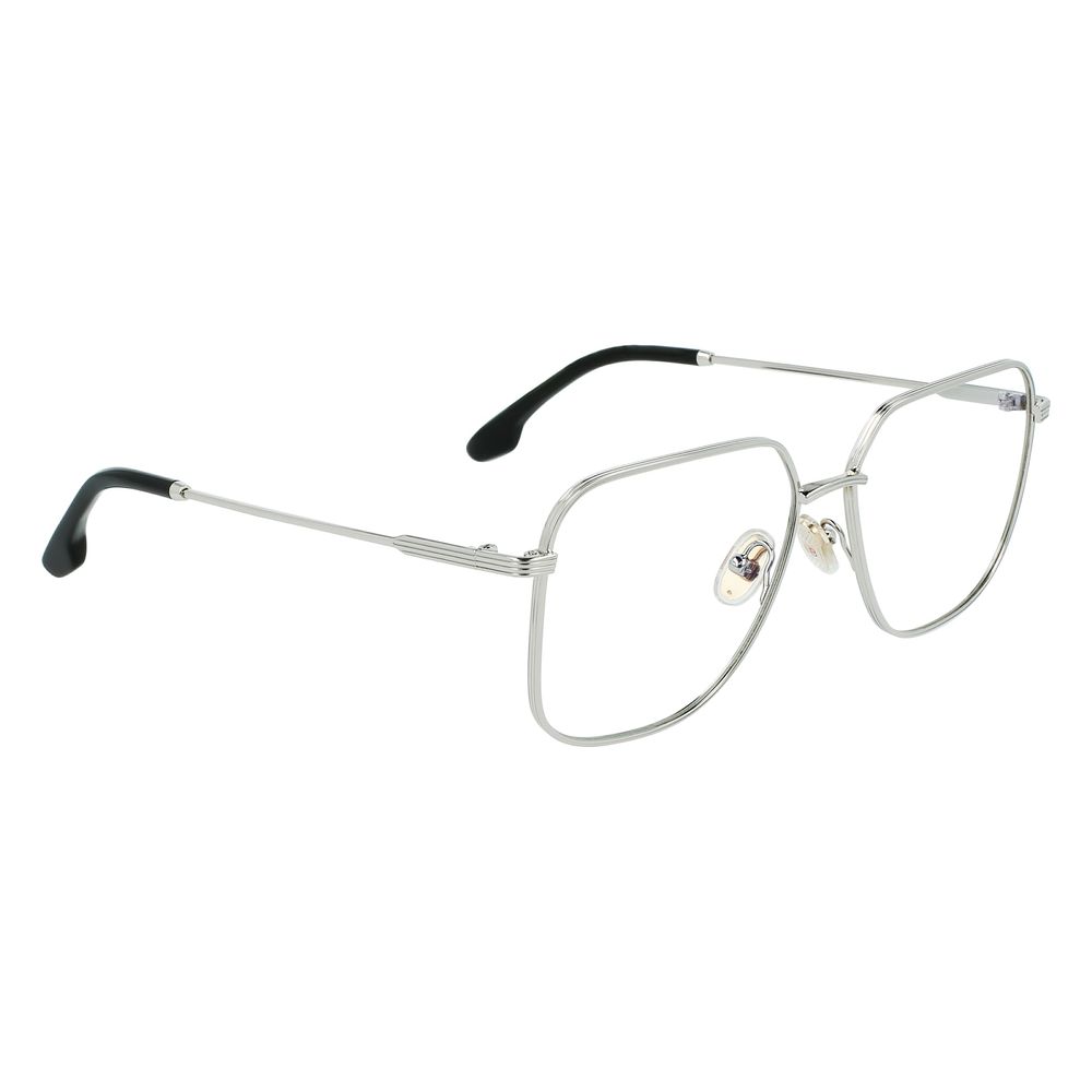 Victoria Beckham Grey Metal Glasses (Frame)