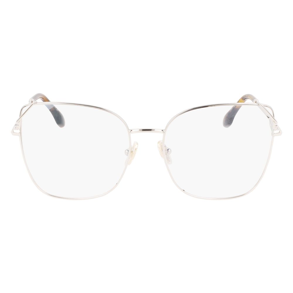 Victoria Beckham Grey Metal Glasses (Frame)