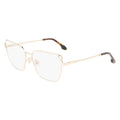 Victoria Beckham Goldene Metallbrille (Gestell)
