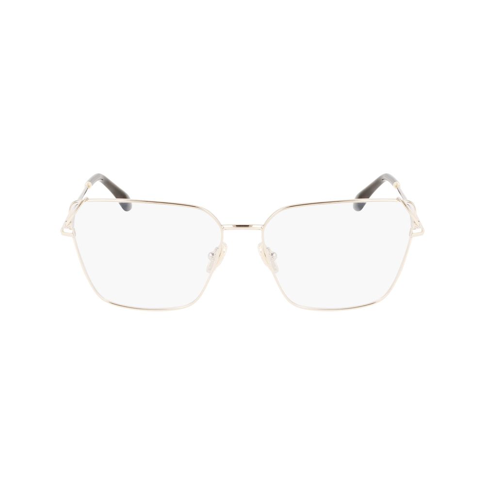 Victoria Beckham Goldene Metallbrille (Gestell)