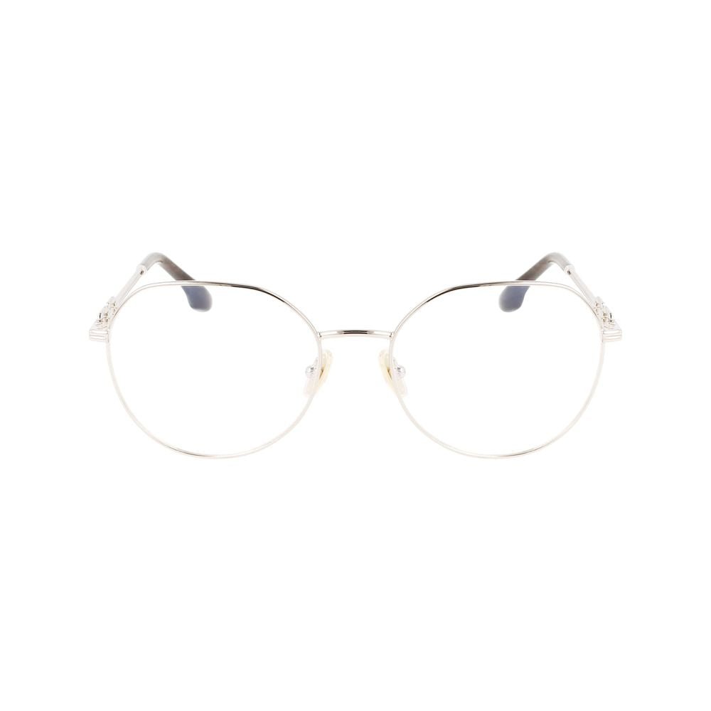 Victoria Beckham Grey Metal Glasses (Frame)