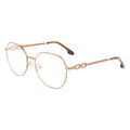 Victoria Beckham Braune Metallbrille (Fassung)