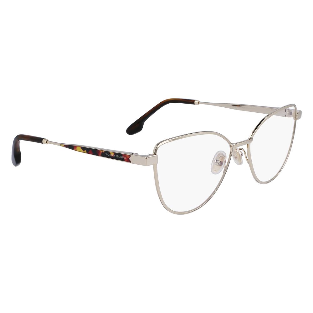 Victoria Beckham Brille aus Goldmetall (Fassung)
