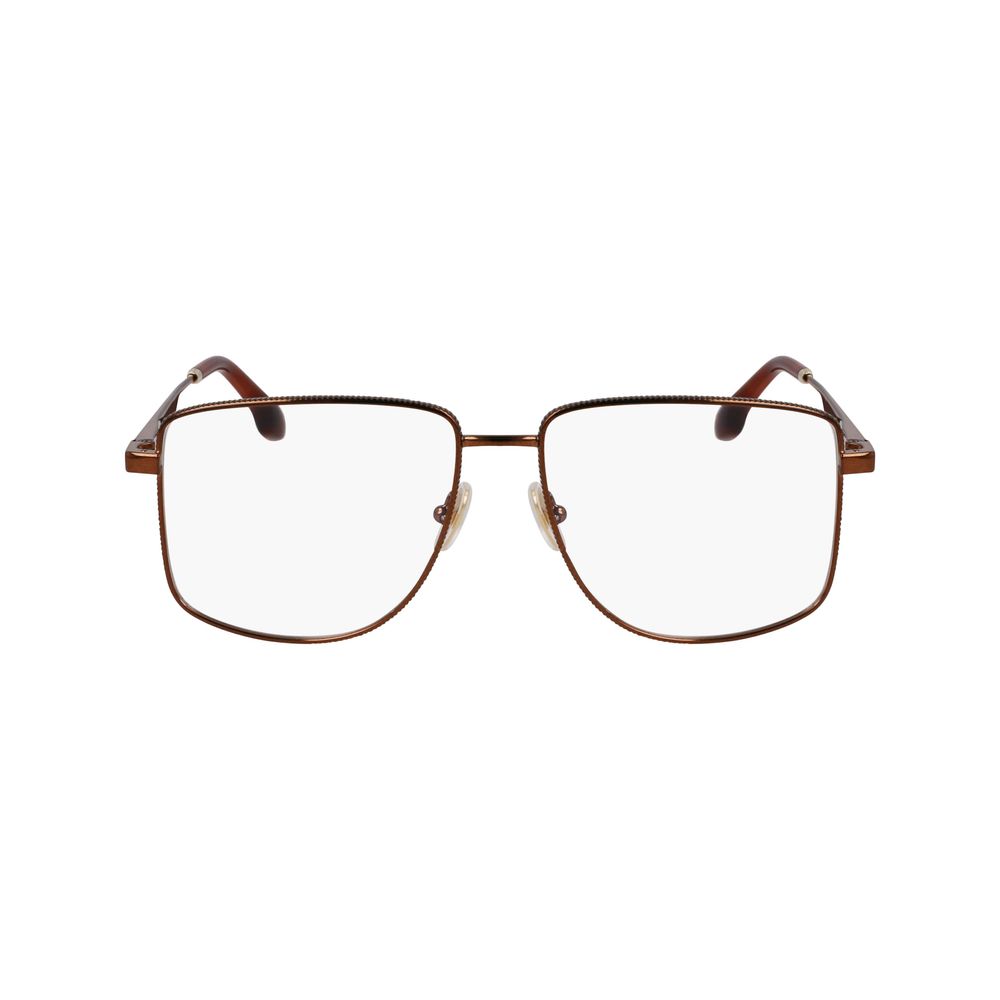 Victoria Beckham Goldene Metallbrille (Gestell)