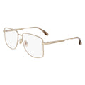 Victoria Beckham Goldene Metallbrille (Gestell)