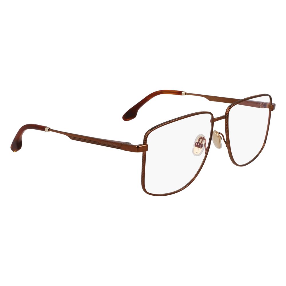 Victoria Beckham Goldene Metallbrille (Gestell)