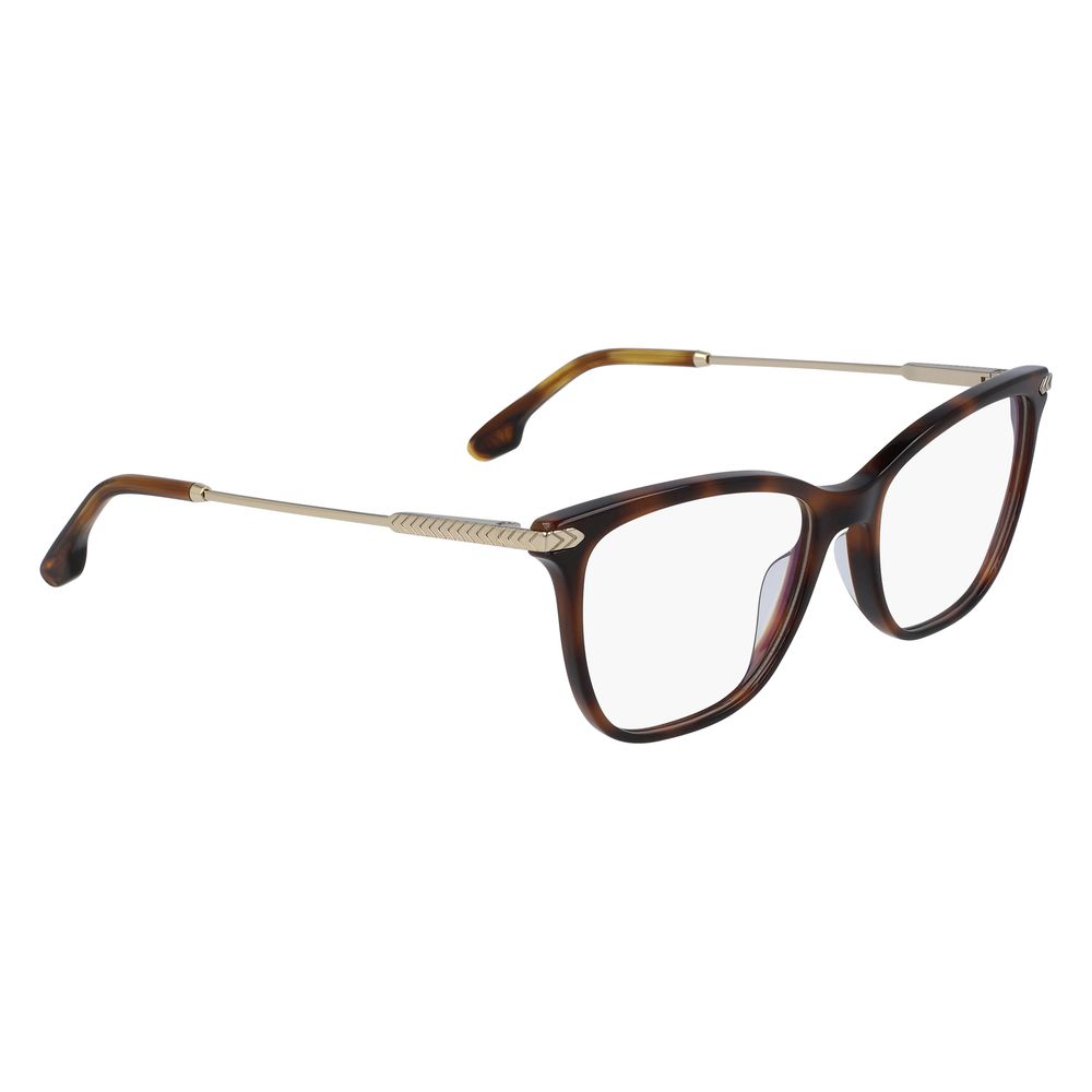 Victoria Beckham Braune Acetat-Brille (Gestell)
