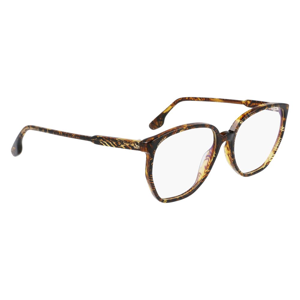 Victoria Beckham Braune Acetat-Brille (Gestell)