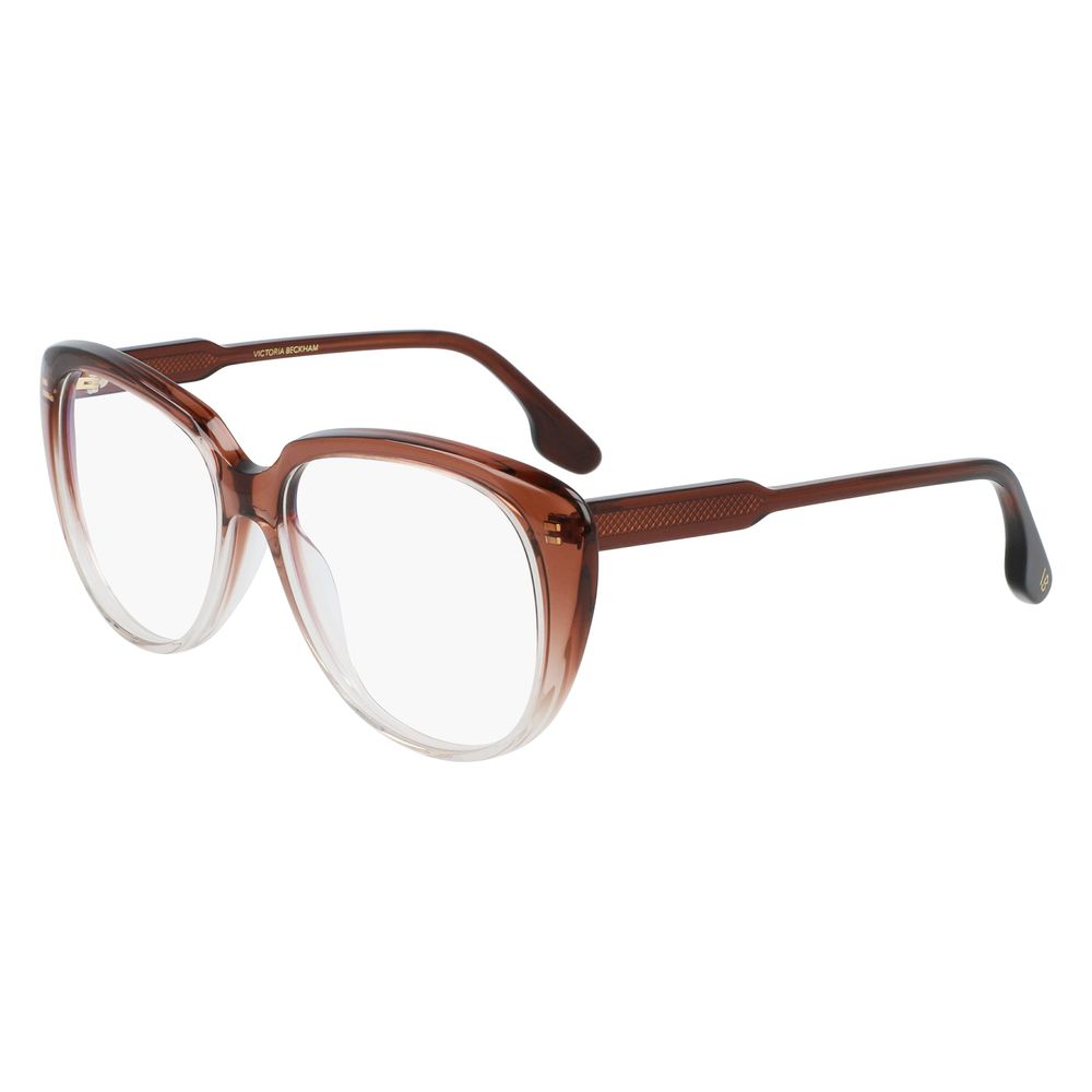 Victoria Beckham Braune Acetat-Brille (Gestell)