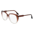Victoria Beckham Braune Acetat-Brille (Gestell)