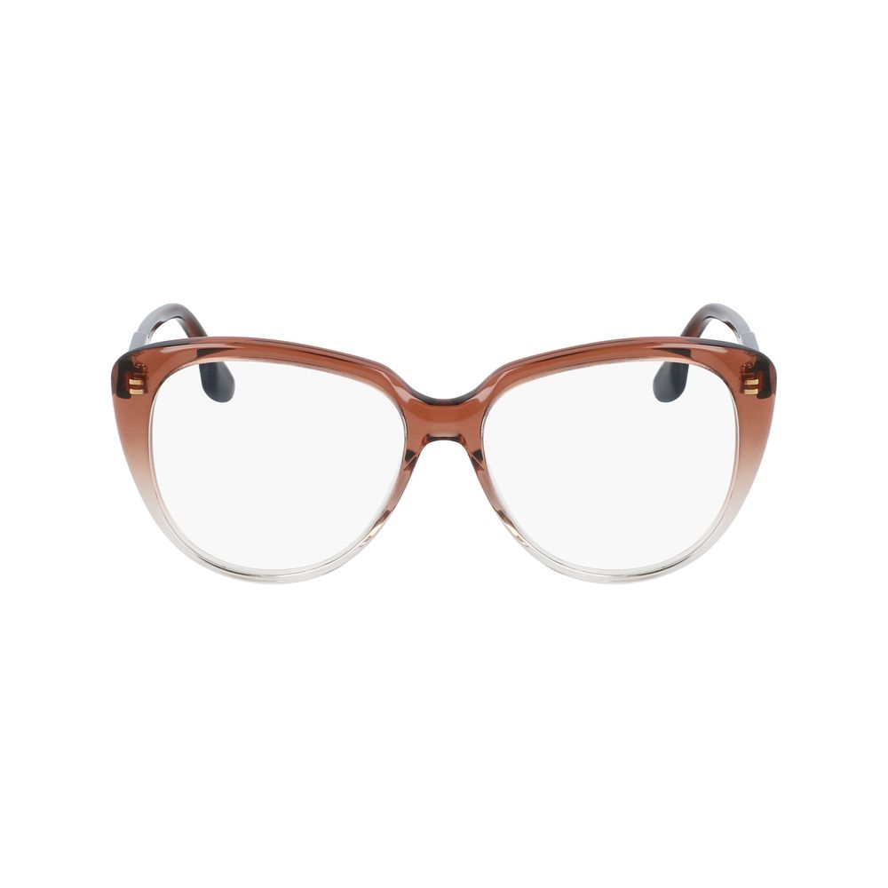 Victoria Beckham Braune Acetat-Brille (Gestell)
