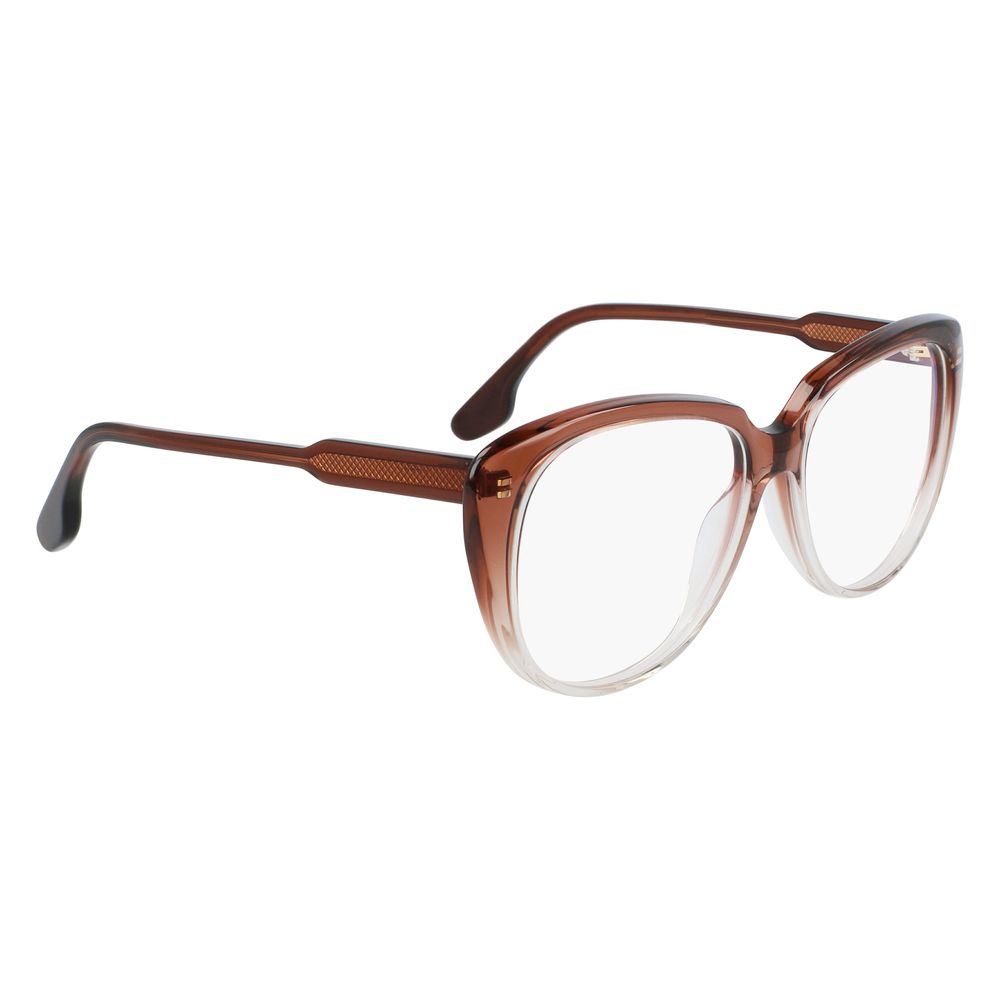 Victoria Beckham Braune Acetat-Brille (Gestell)