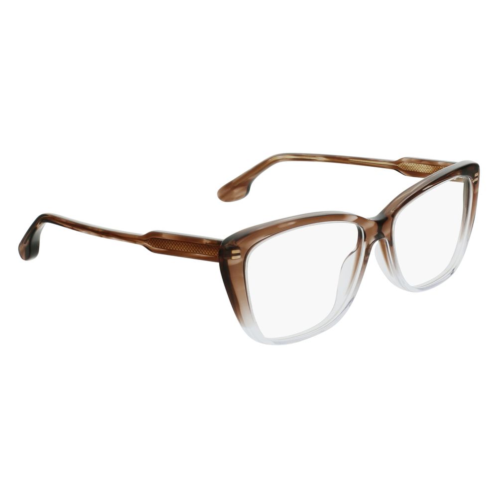 Victoria Beckham Brown Acetate Glasses (Frame)