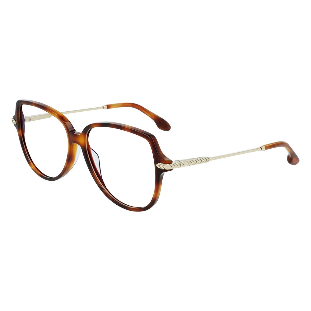 Victoria Beckham Brown Acetate Glasses (Frame)