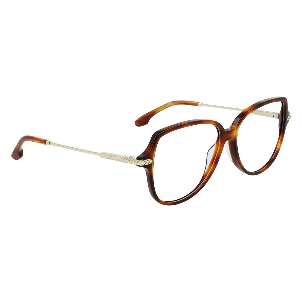 Victoria Beckham Brown Acetate Glasses (Frame)