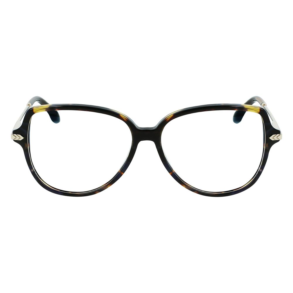 Victoria Beckham Braune Acetat-Brille (Fassung)