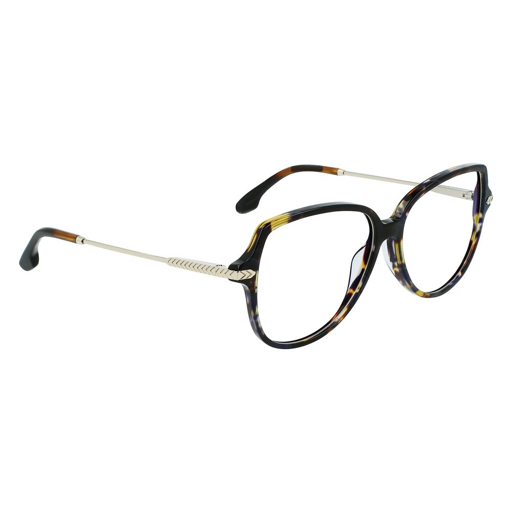 Victoria Beckham Braune Acetat-Brille (Fassung)