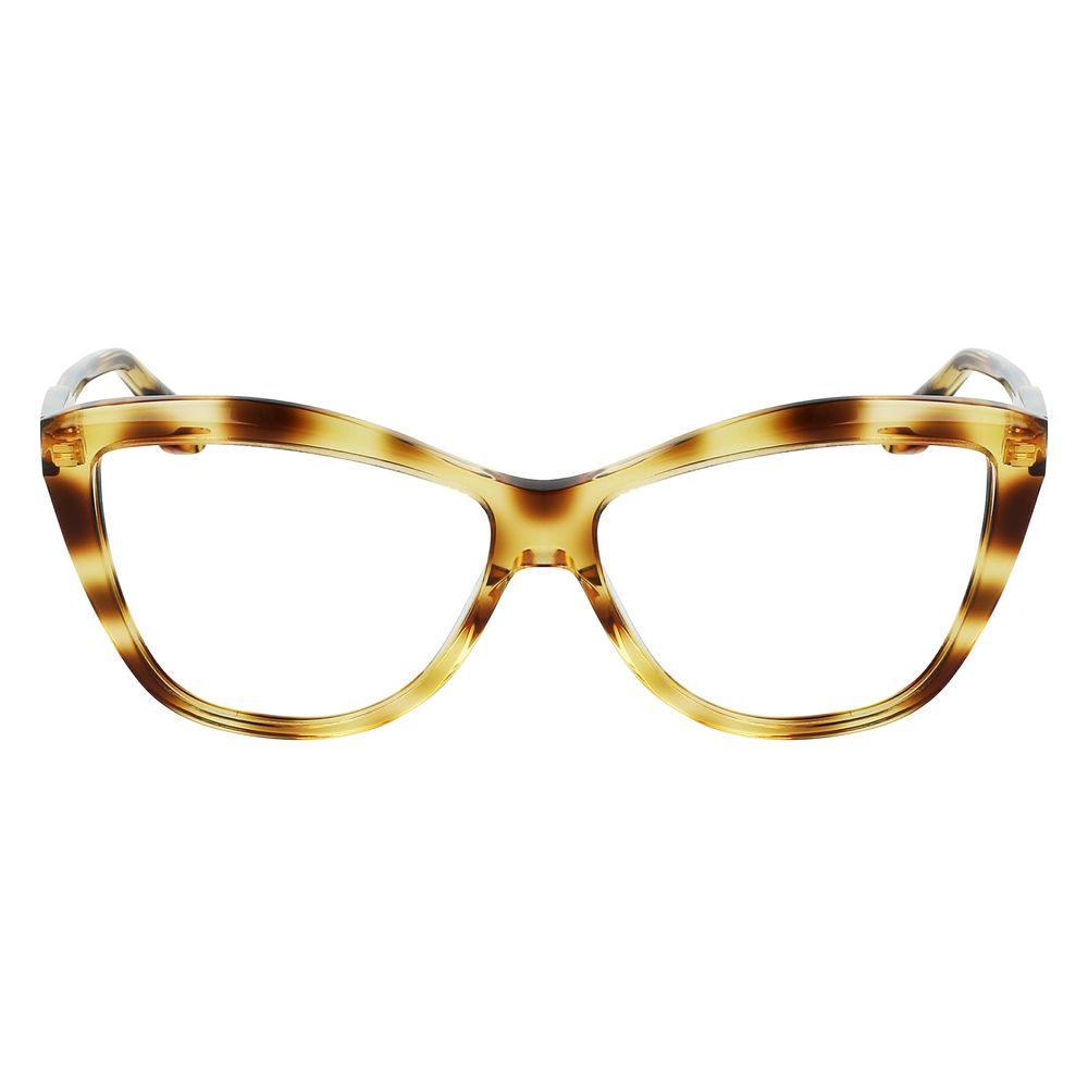 Victoria Beckham Braune Brille aus Acetat (Gestell)