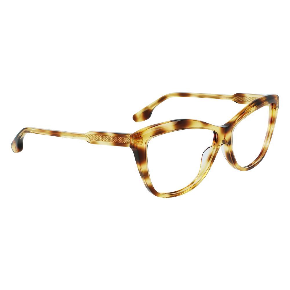 Victoria Beckham Braune Brille aus Acetat (Gestell)