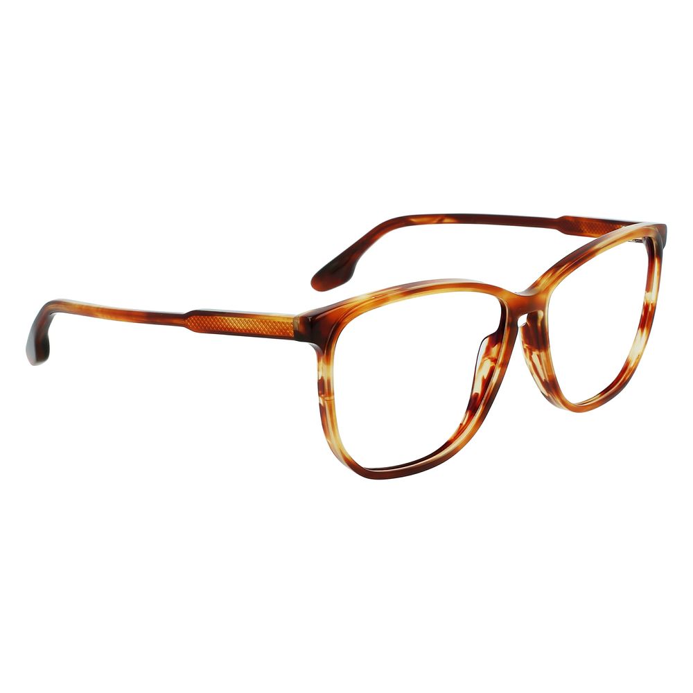 Victoria Beckham Braune Acetat-Brille (Gestell)