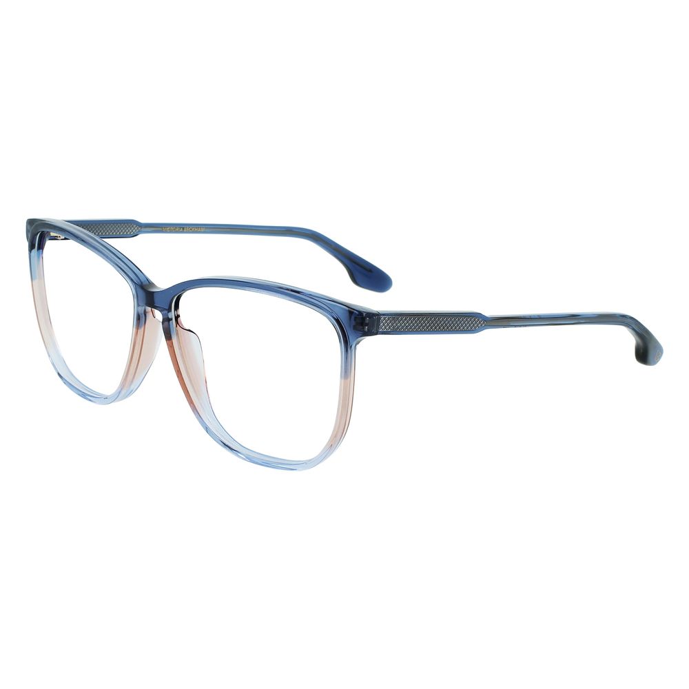 Victoria Beckham Blaue Brille aus Acetat (Gestell)