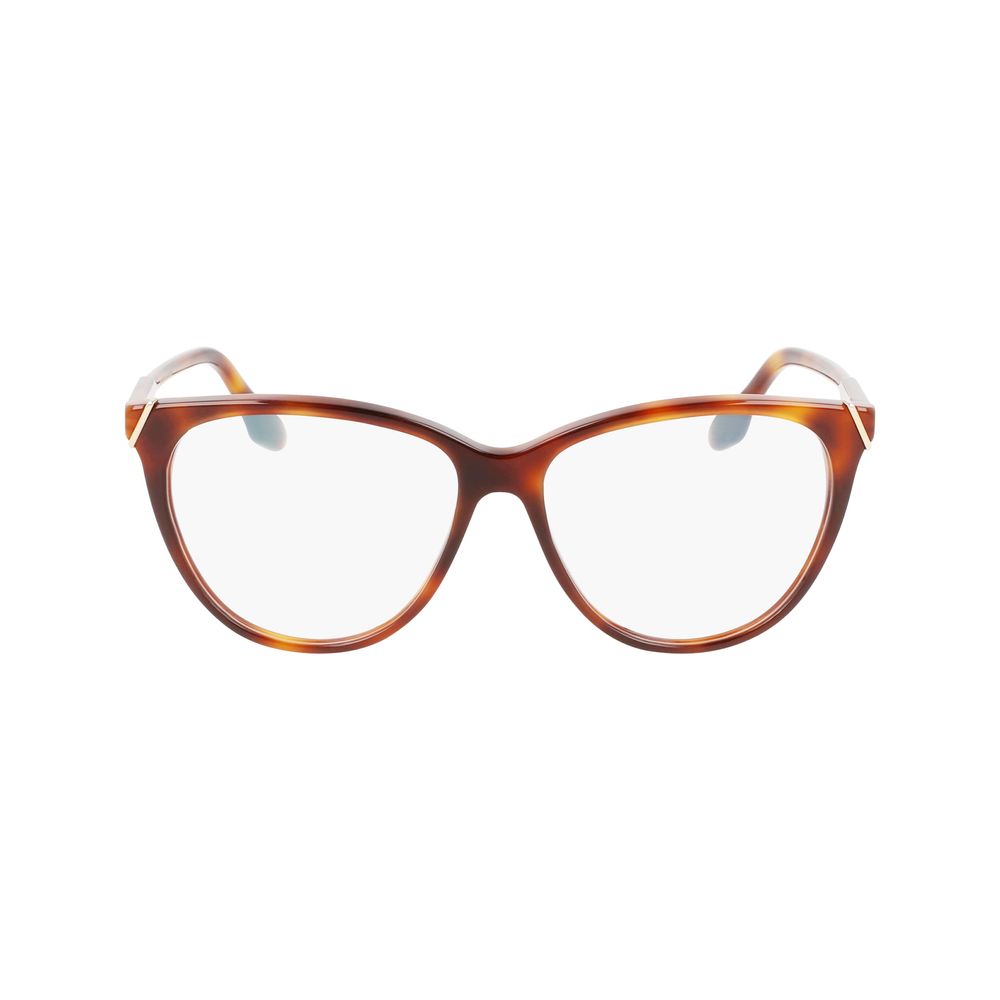 Victoria Beckham Braune Acetat-Brille (Gestell)