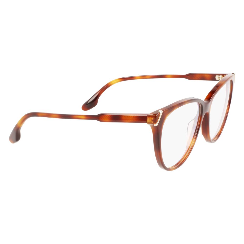 Victoria Beckham Braune Acetat-Brille (Gestell)