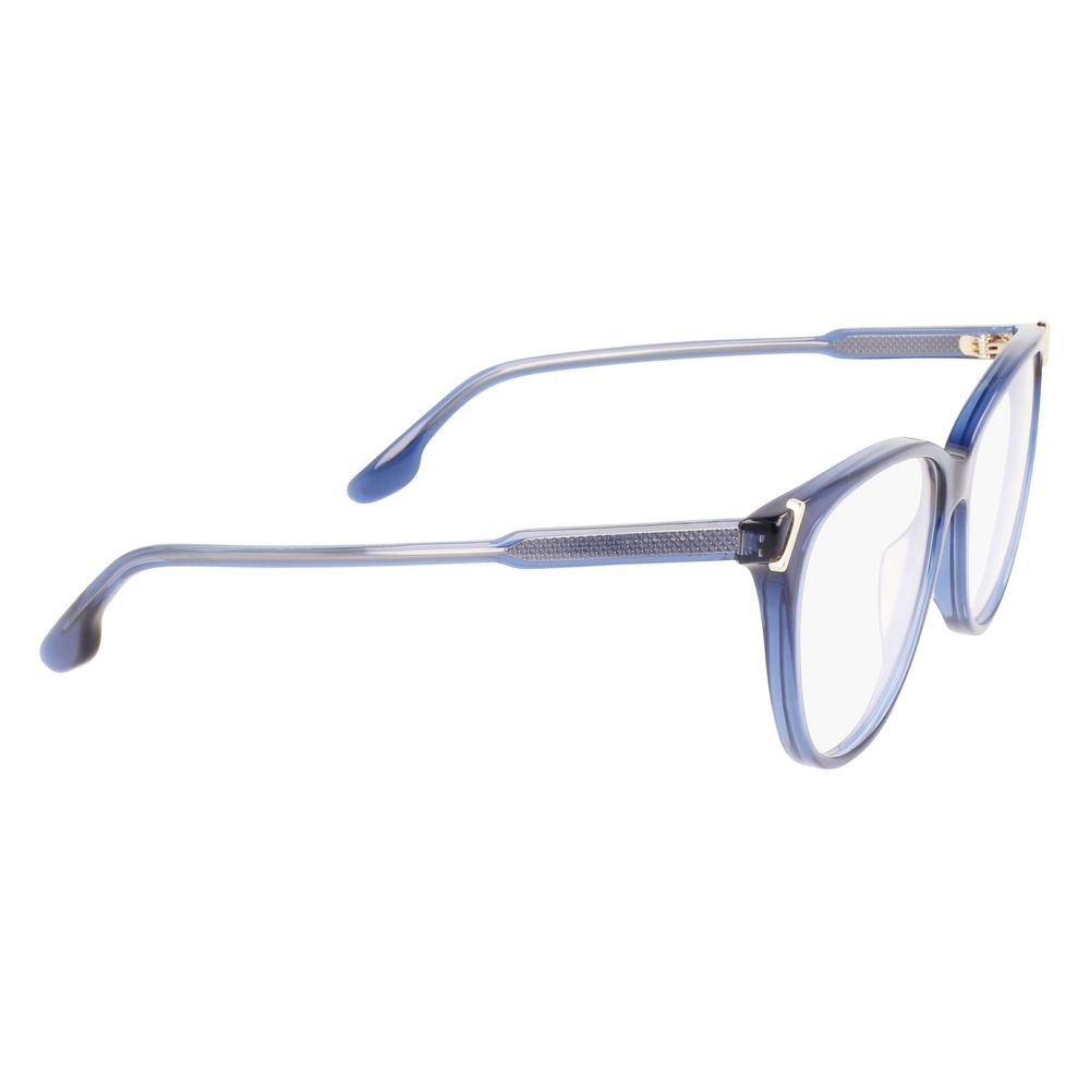 Victoria Beckham Blaue Brille aus Acetat (Gestell)