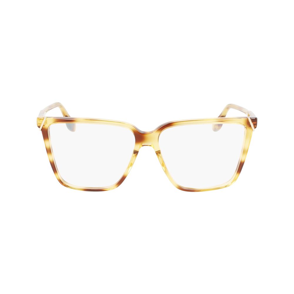 Victoria Beckham Braune Acetat-Brille (Gestell)