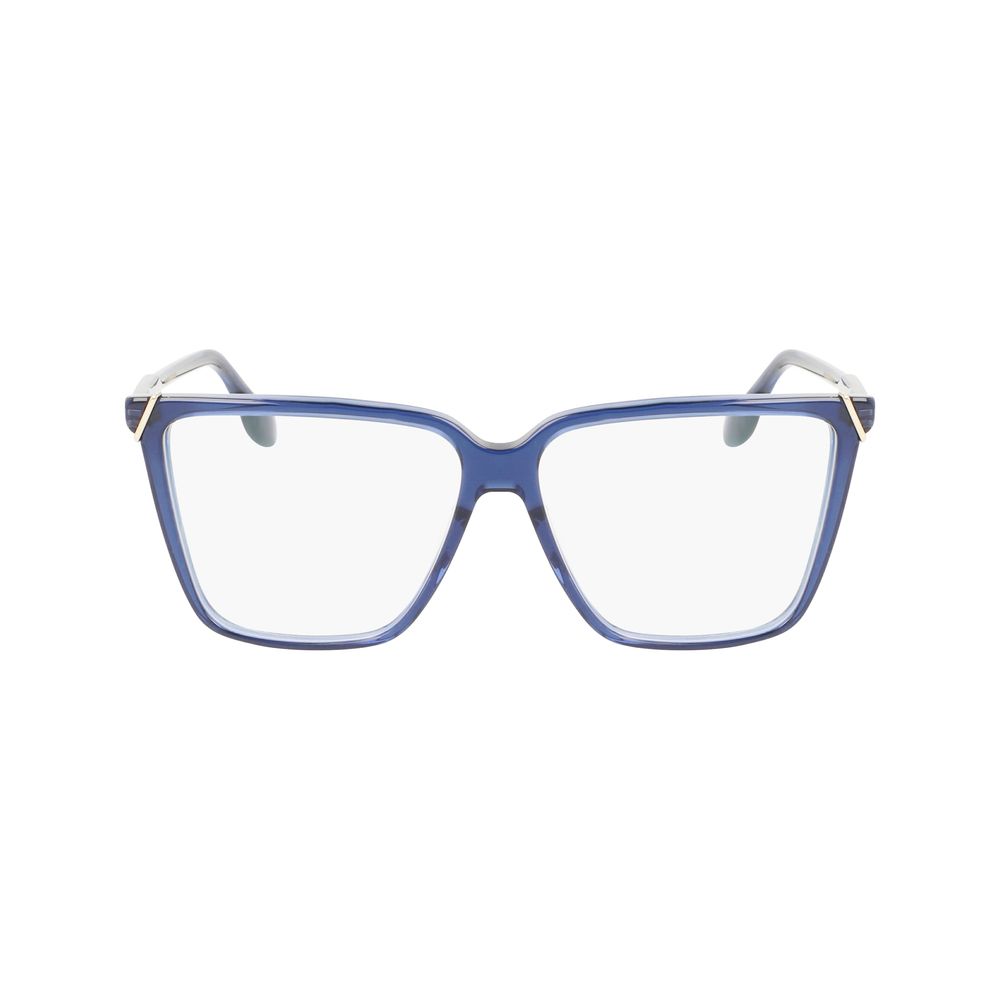 Victoria Beckham Blaue Brille aus Acetat (Gestell)