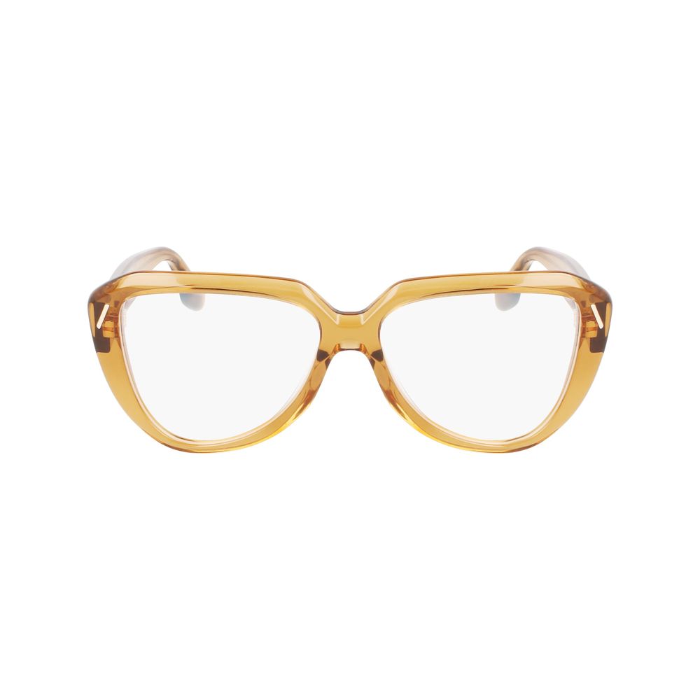 Victoria Beckham Brown Acetate Glasses (Frame)