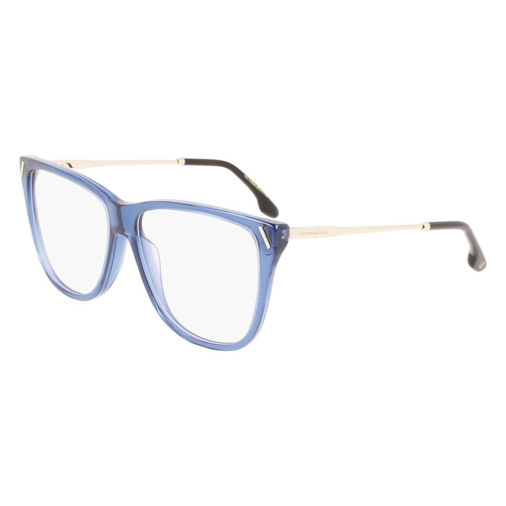 Victoria Beckham Blaue Brille aus Acetat (Gestell)
