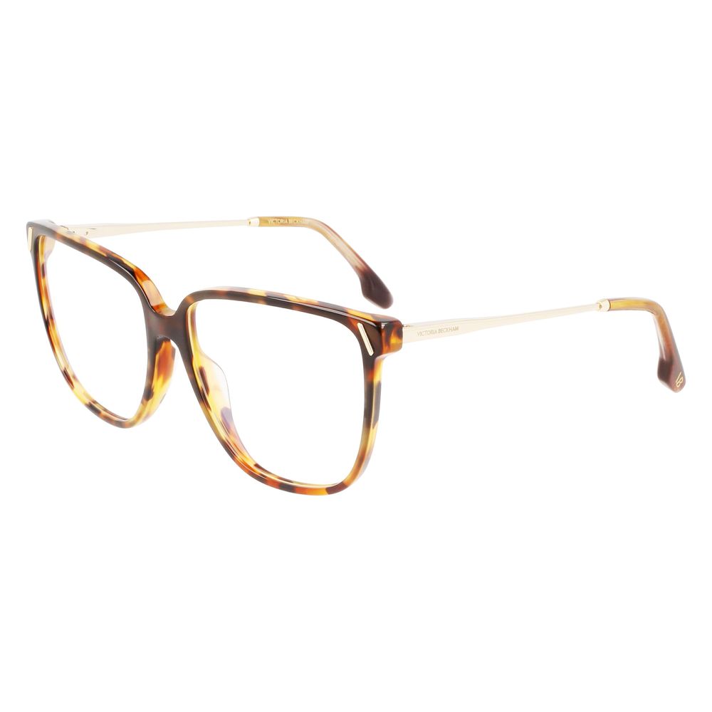 Victoria Beckham Braune Acetat-Brille (Gestell)