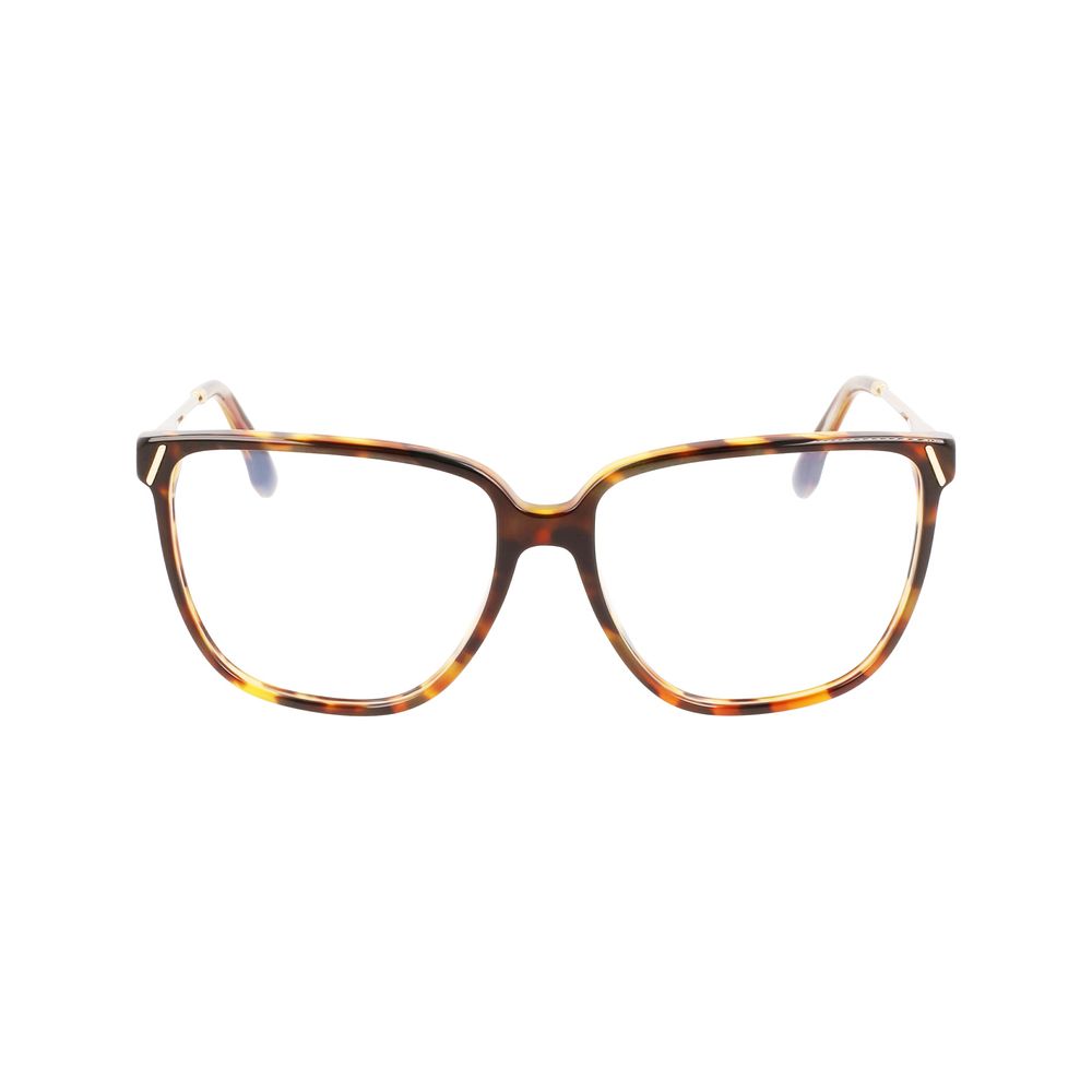 Victoria Beckham Braune Acetat-Brille (Gestell)