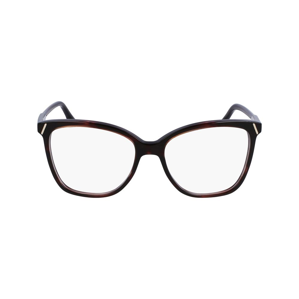 Victoria Beckham Braune Brille aus Acetat (Gestell)