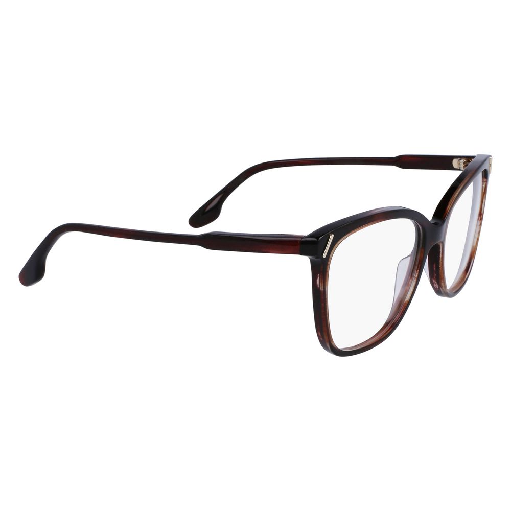 Victoria Beckham Braune Brille aus Acetat (Gestell)