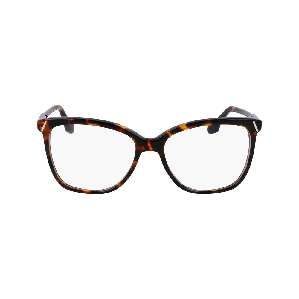 Victoria Beckham Braune Acetat-Brille (Gestell)