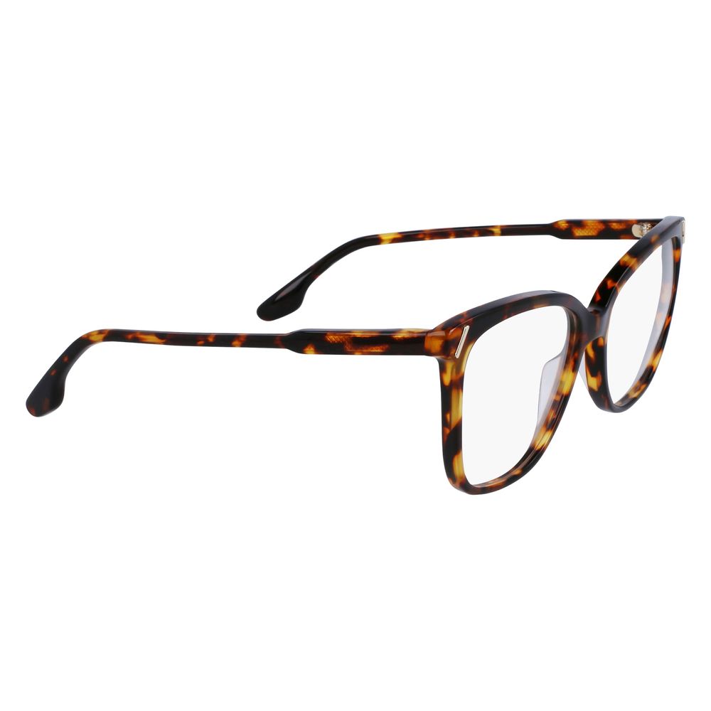 Victoria Beckham Braune Acetat-Brille (Gestell)