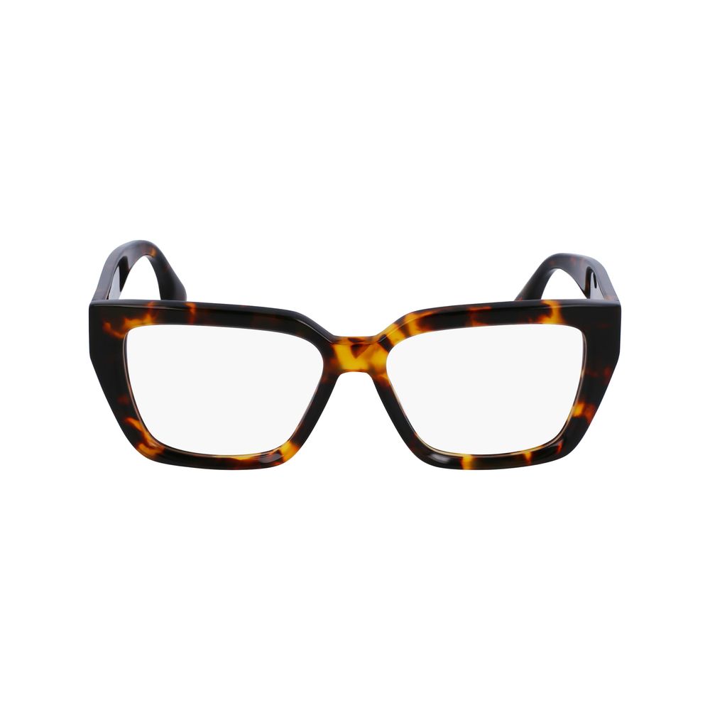 Victoria Beckham Braune Acetat-Brille (Gestell)