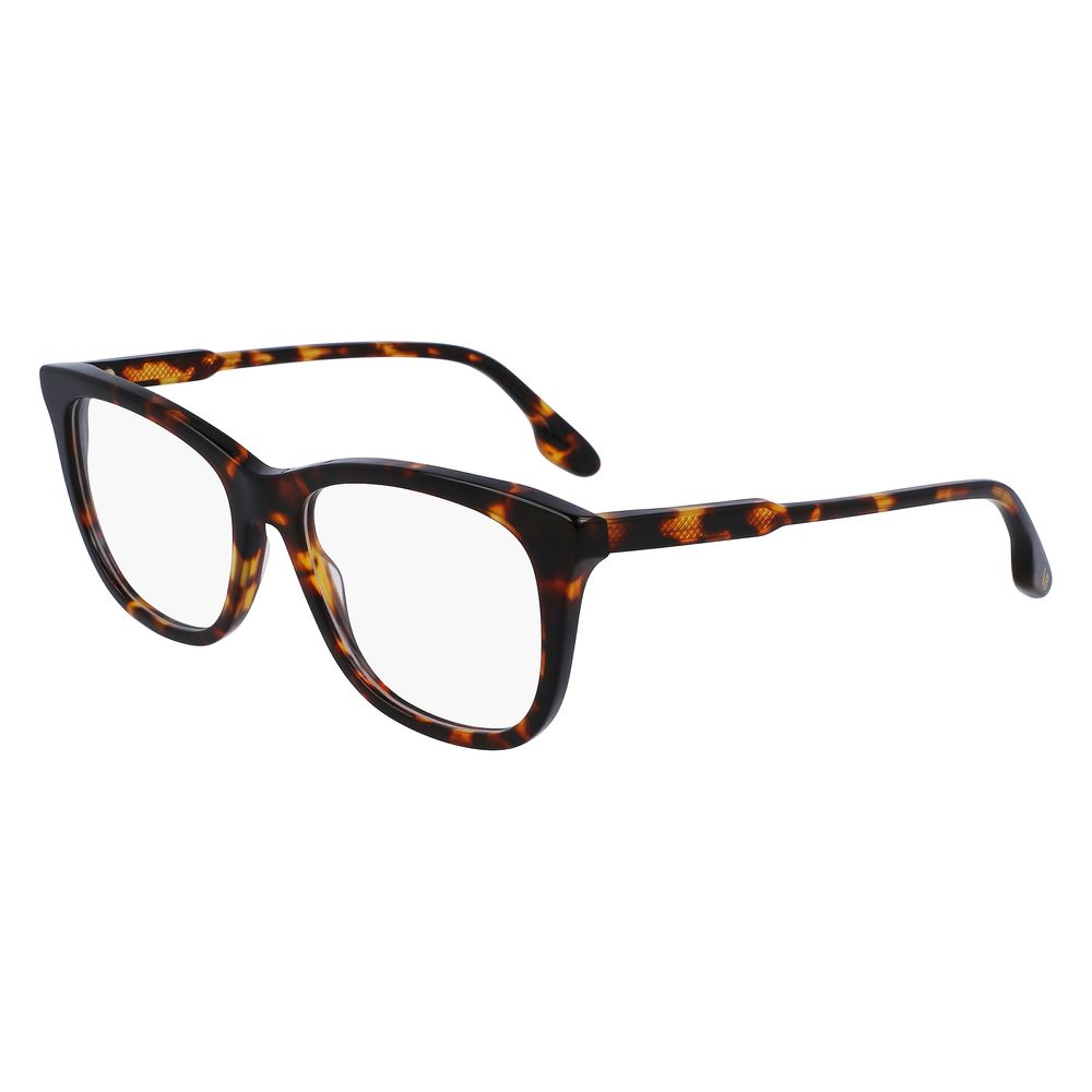 Victoria Beckham Braune Brille aus Acetat (Fassung)