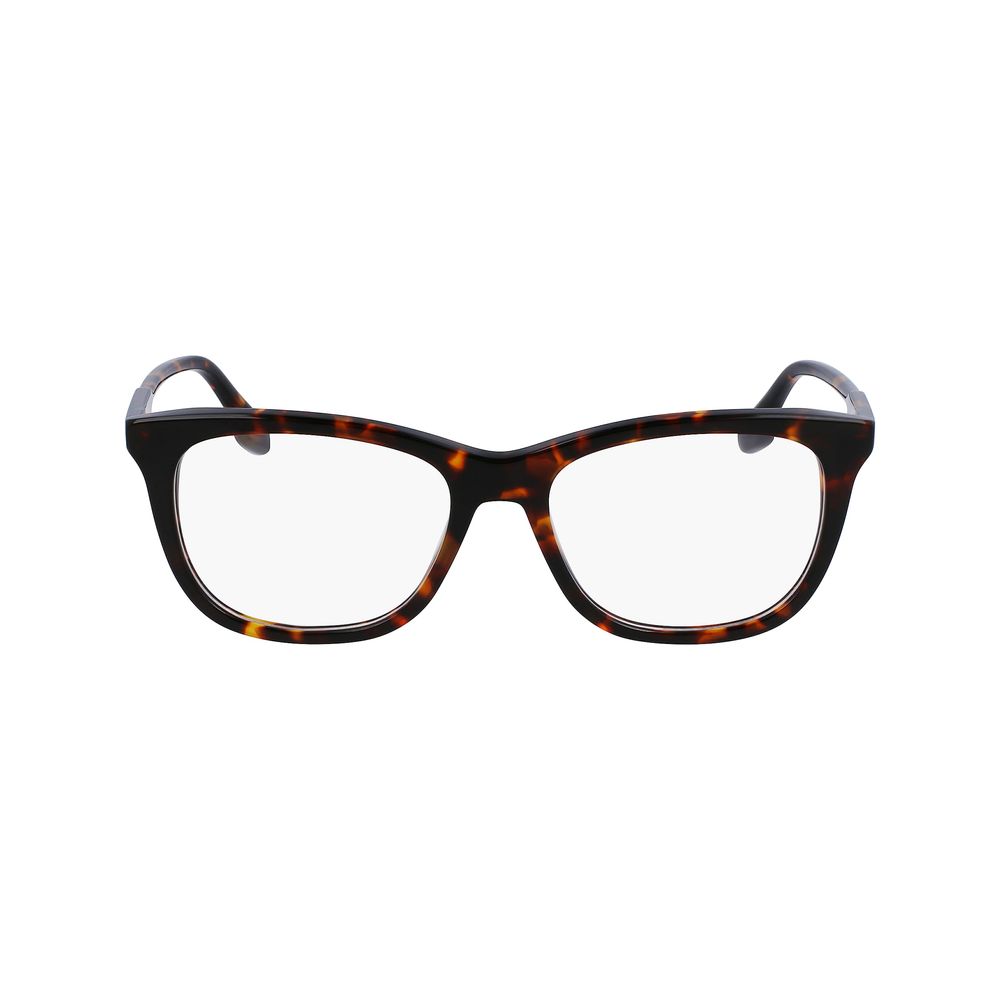 Victoria Beckham Braune Brille aus Acetat (Fassung)