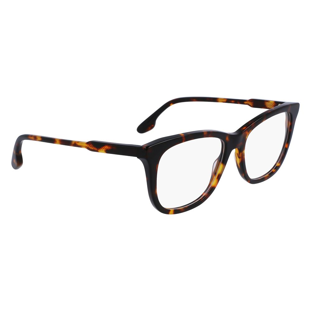 Victoria Beckham Braune Brille aus Acetat (Fassung)