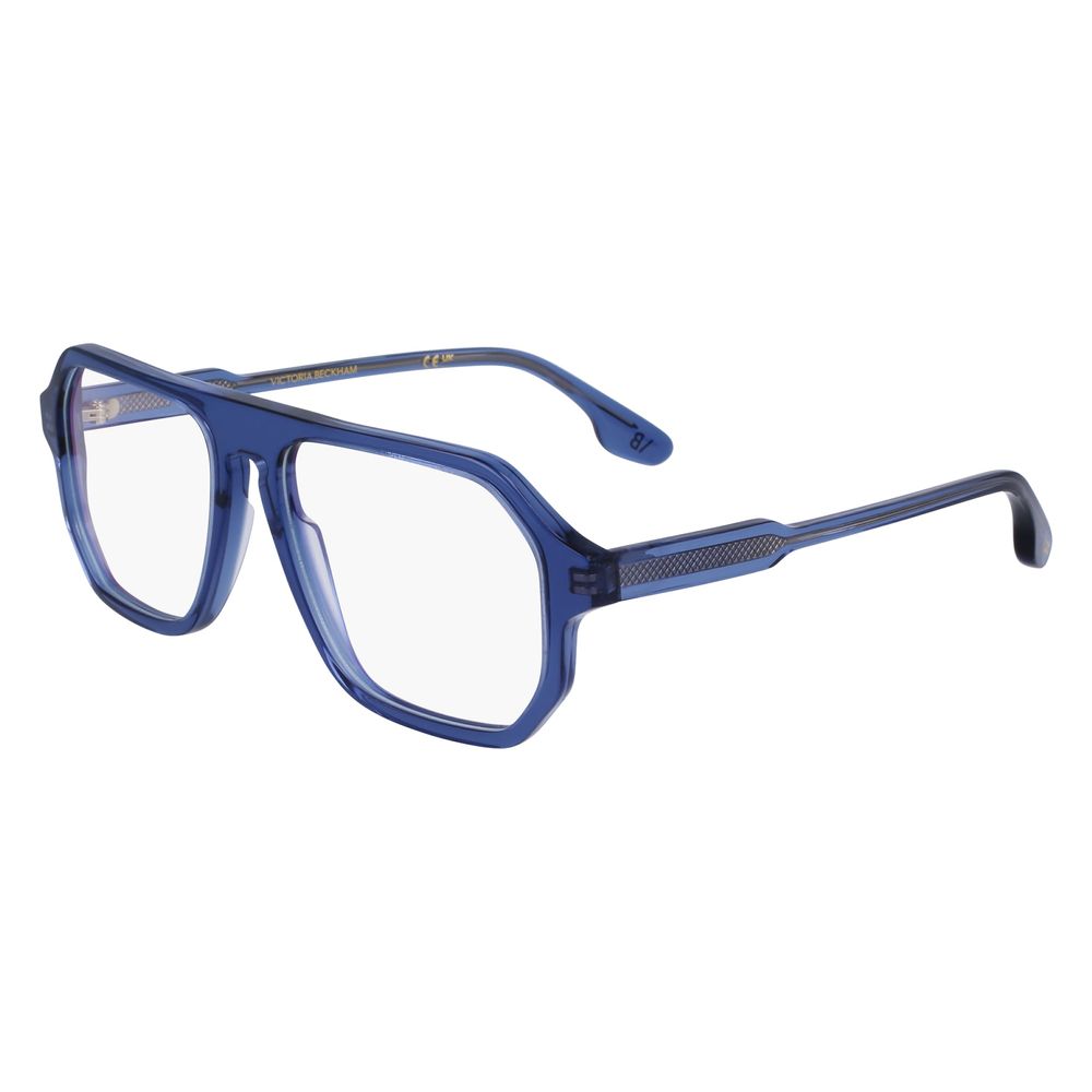 Victoria Beckham Blaue Brille aus Acetat (Gestell)