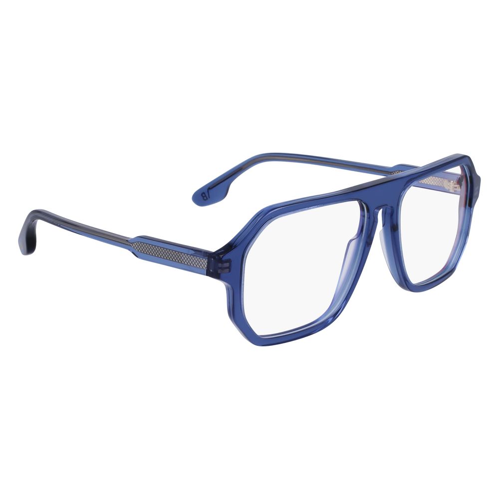 Victoria Beckham Blaue Brille aus Acetat (Gestell)