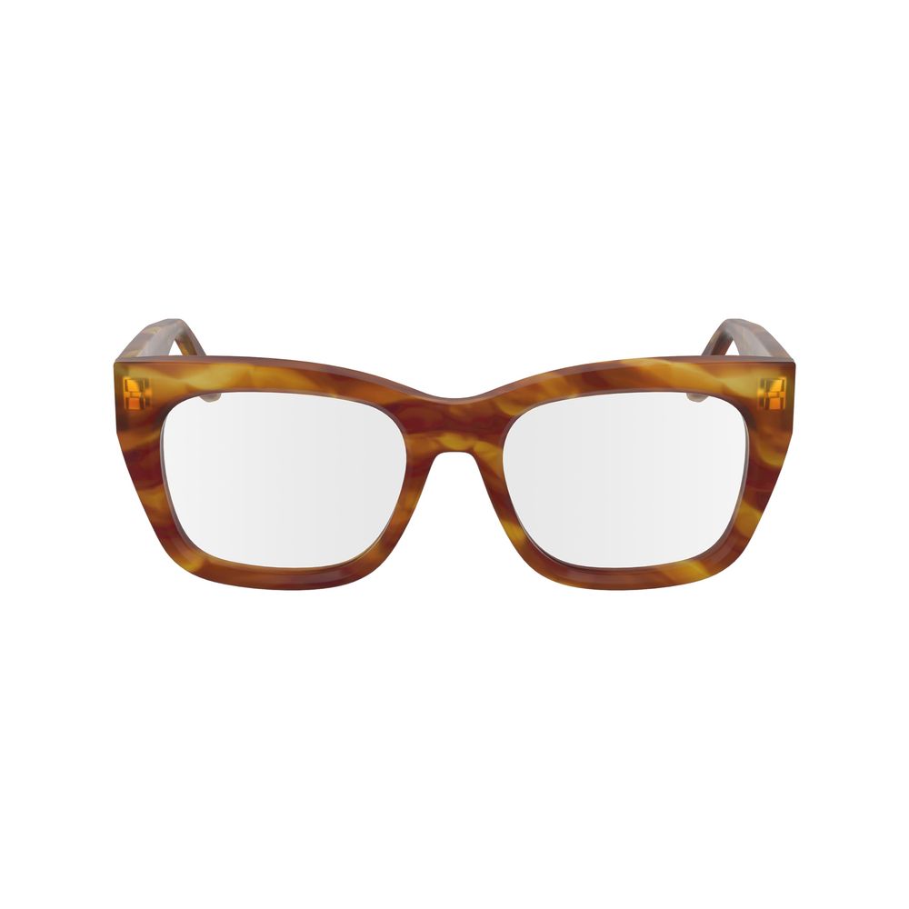 Victoria Beckham Brown Acetate Glasses (Frame)