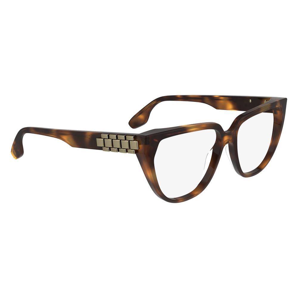 Victoria Beckham Brown Acetate Glasses (Frame)